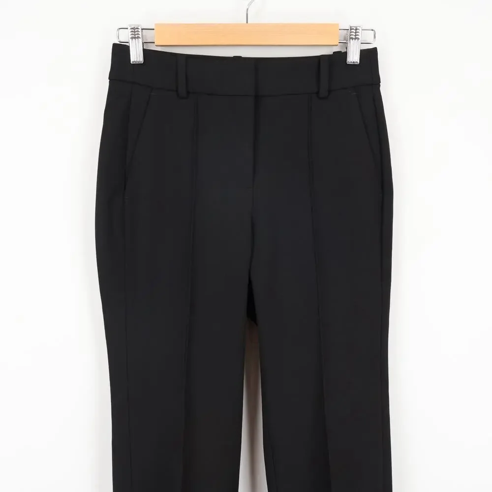 J. Crew Black Straight-Leg Dress Pants